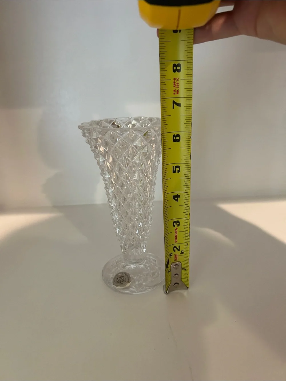 HTF VTG Goebel Crystal Vase